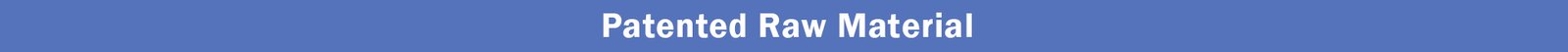 Patented Raw Material 1