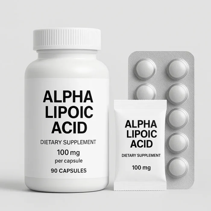 Alpha Lipoic Acid Supplement Nutracuetical Manufacturer - Image 1