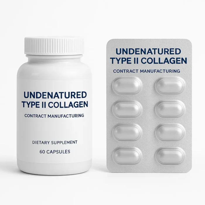 Undenatured Type II Collagen for Nutraceutical Contract Manufacturing